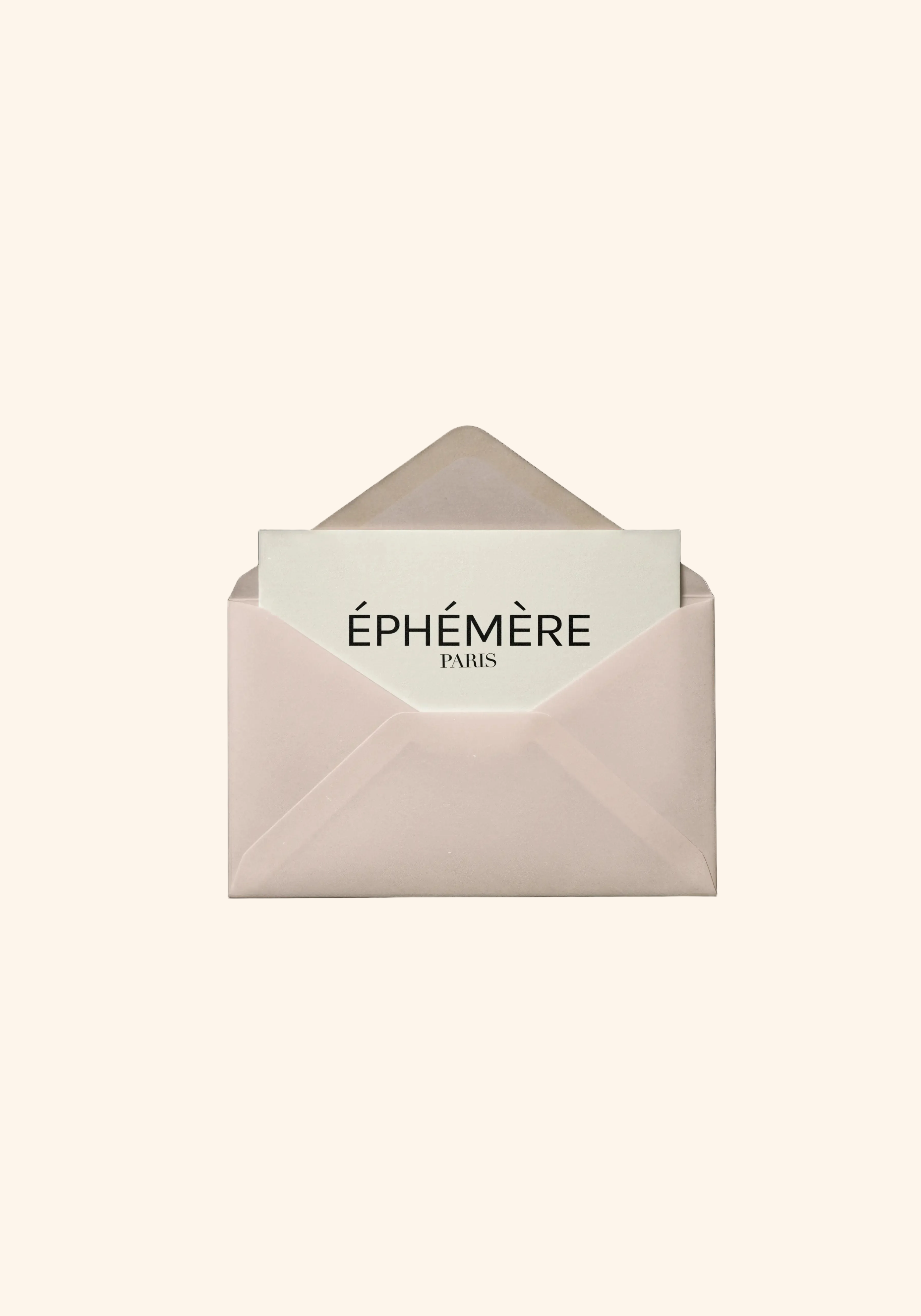 Carte cadeaux Éphémère éphémère paris
