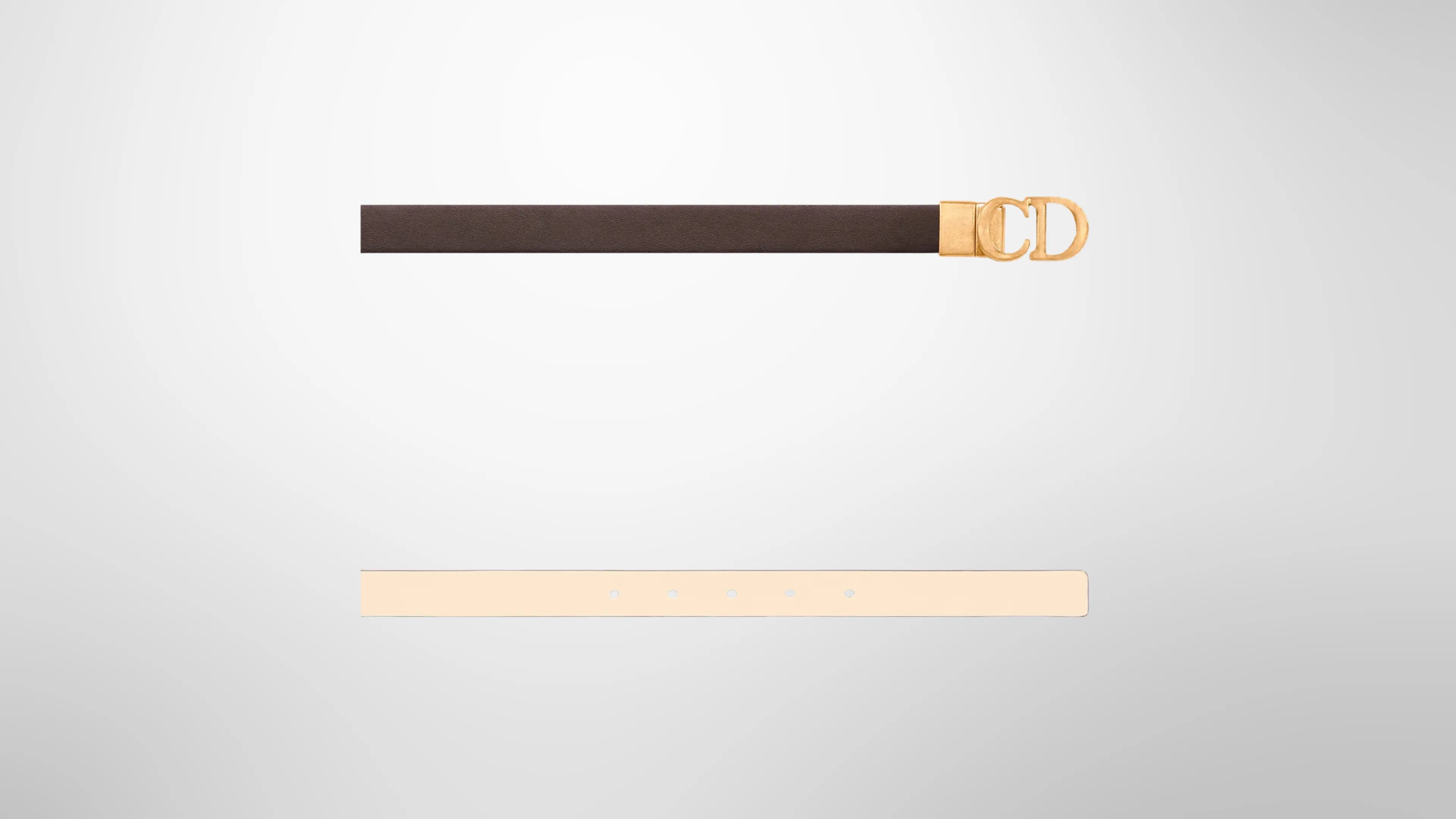 Ceinture Dior Saddle Réversible éphémère paris