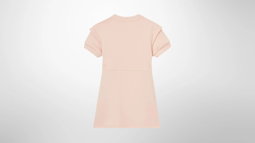 Robe Chloé Enfant Peach Logo Bouclé éphémère paris