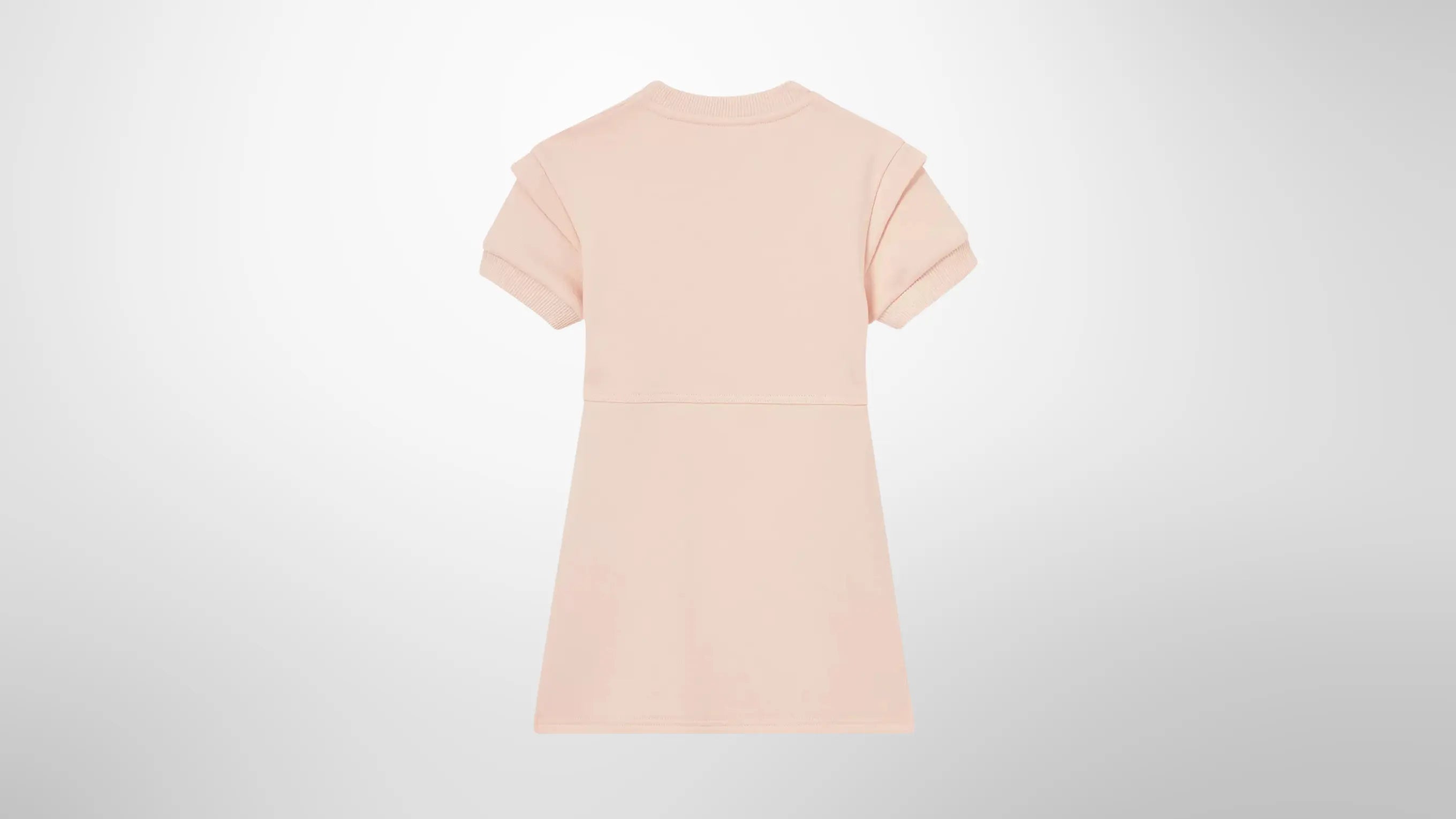 Robe Chloé Enfant Peach Logo Bouclé éphémère paris