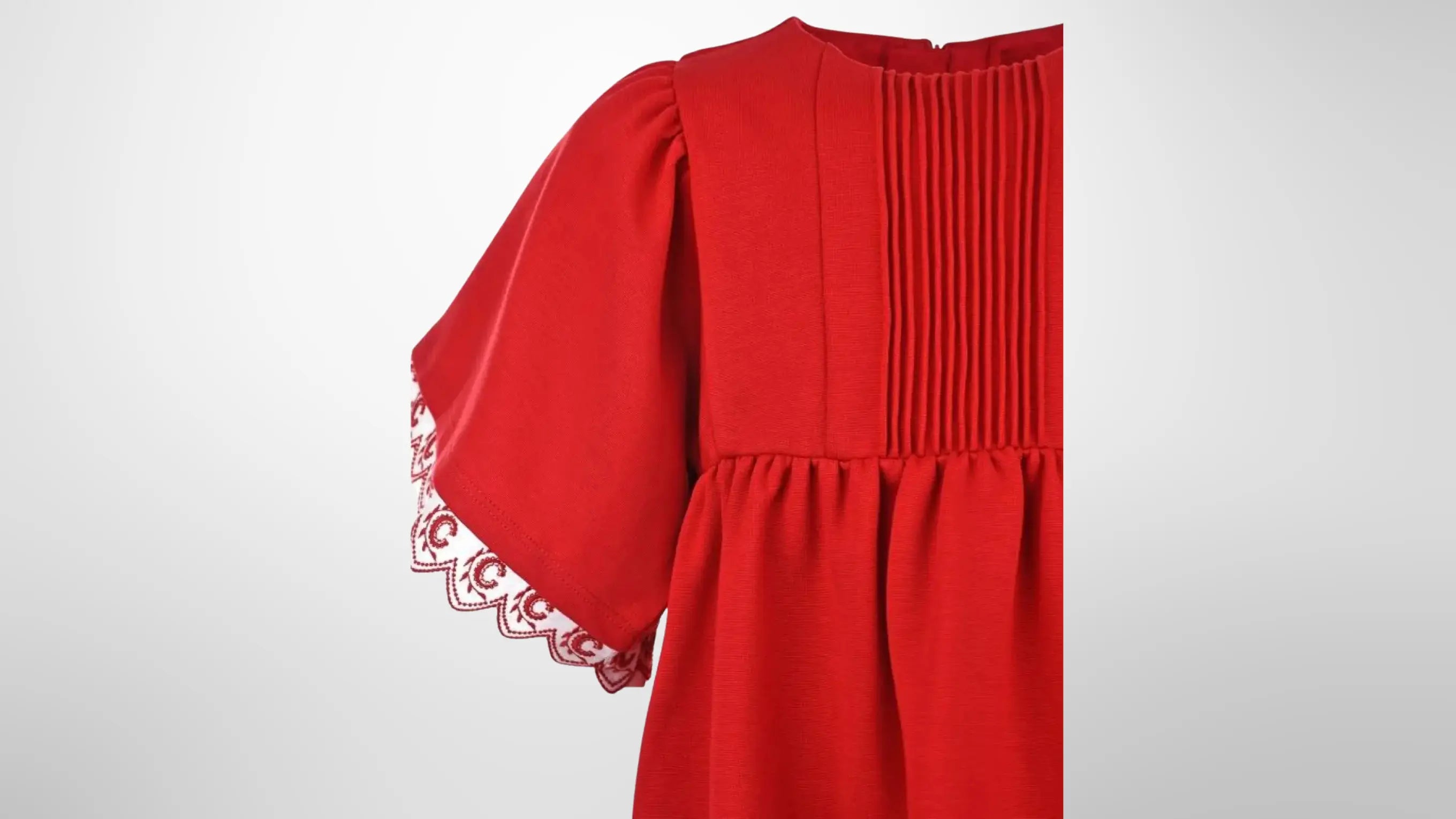 Robe Chloé rouge éphémère paris
