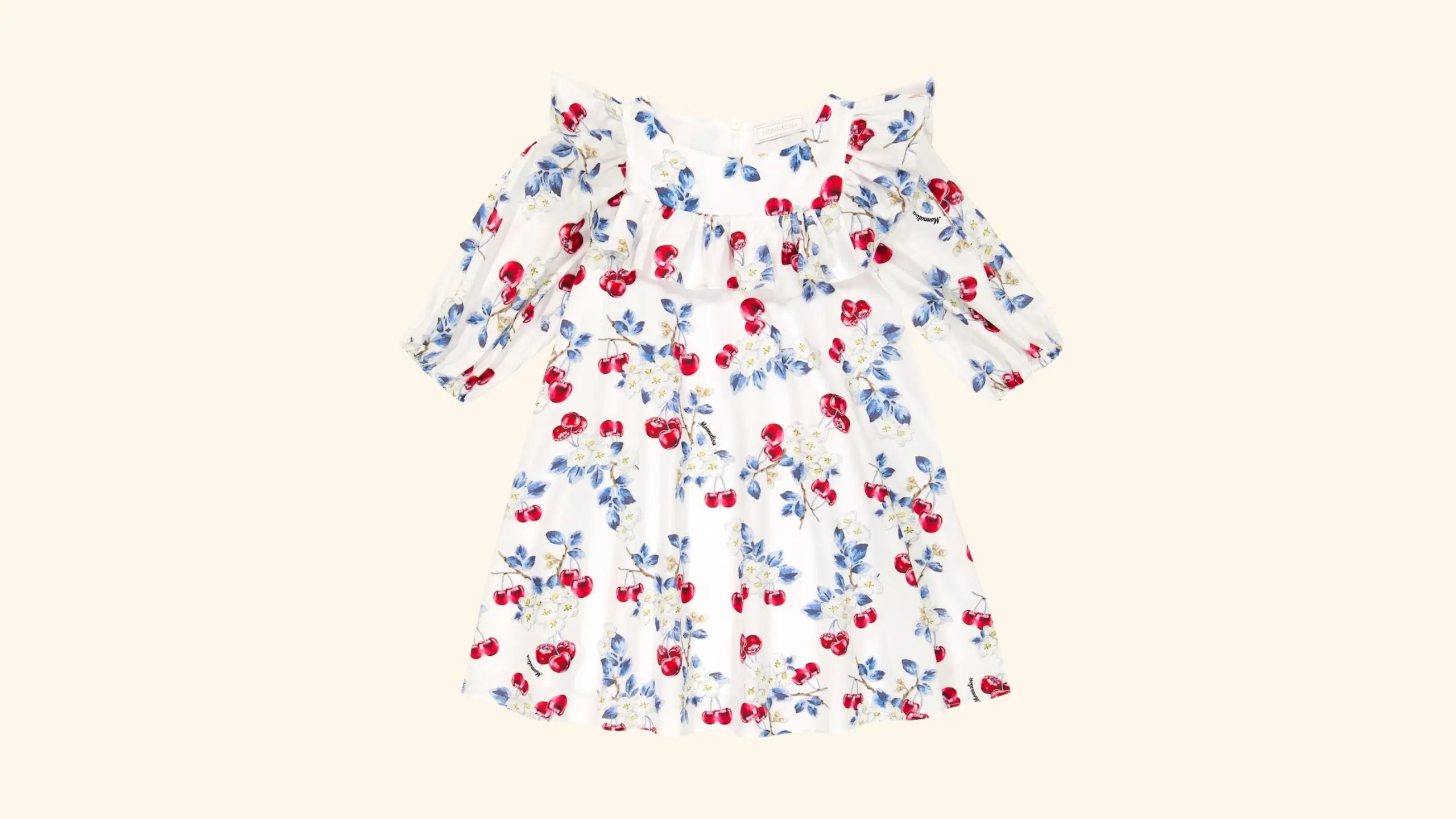 Robe Monnalisa imprimé cerises éphémère paris