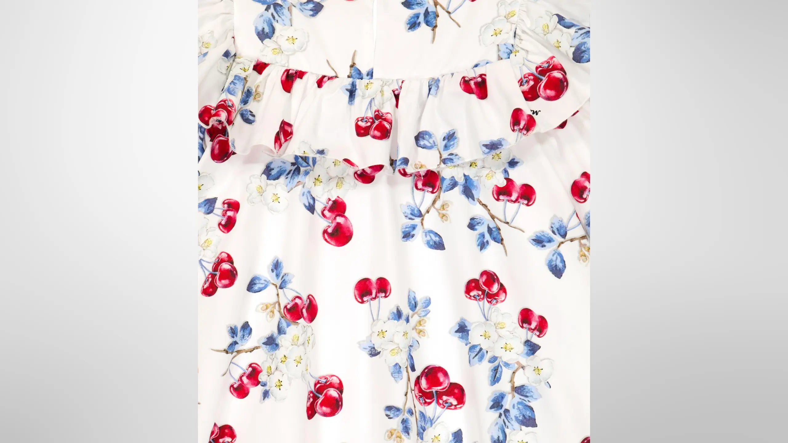 Robe Monnalisa imprimé cerises éphémère paris