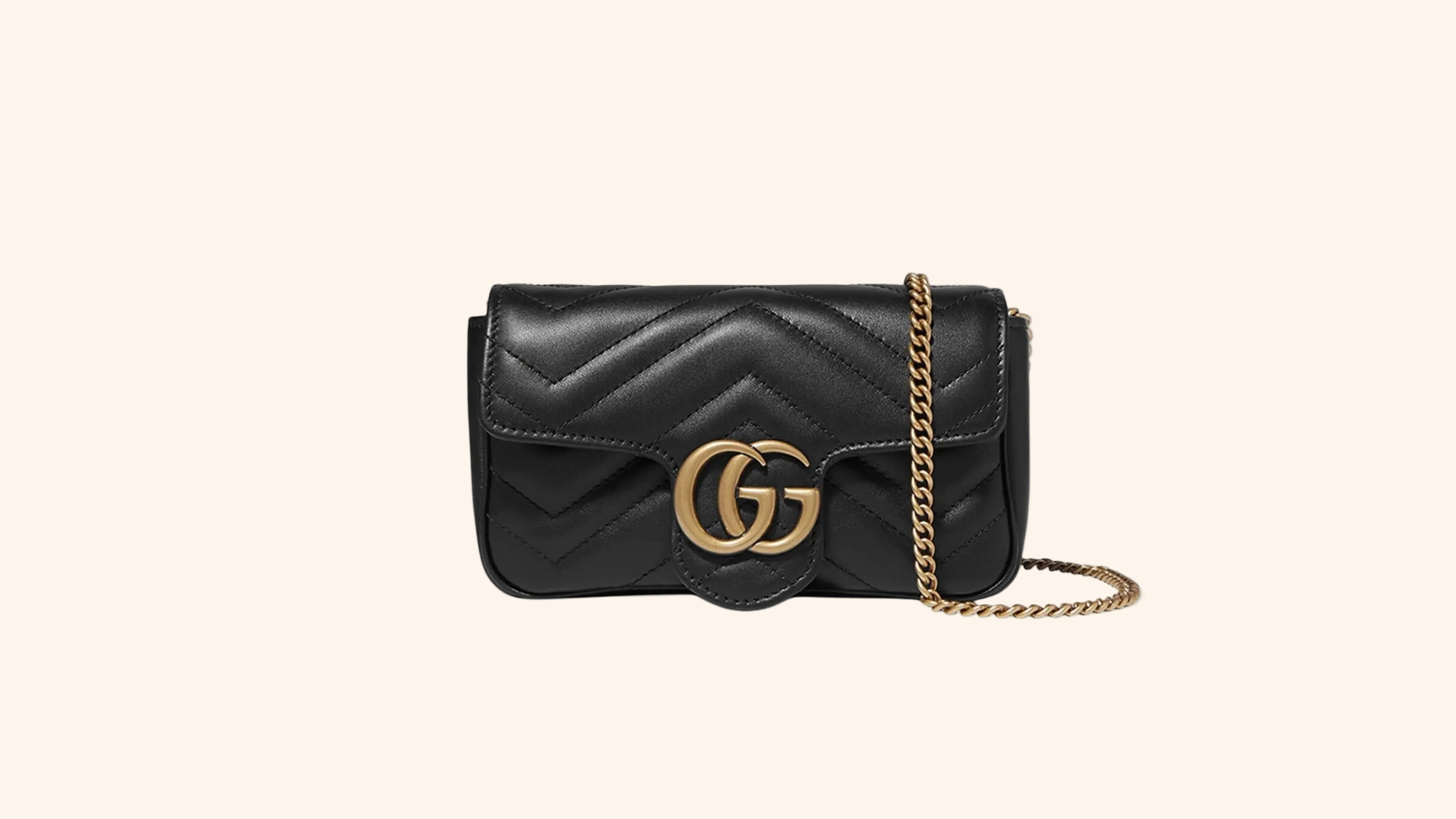 Sac Gucci Marmont Super Mini éphémère paris